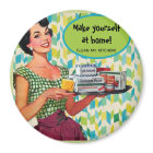 Retro Faites-Vous À La Maison Nettoyer Ma Cuisine