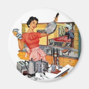 Aimant Rétro Housewife