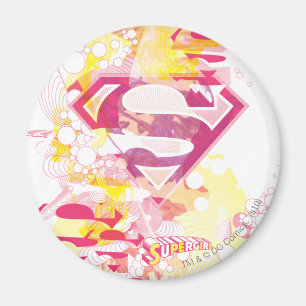 Aimant Rétro logo de Supergirl