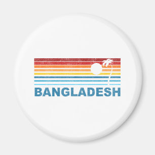Aimant Rétro palmier Bangladesh