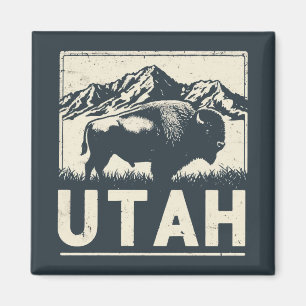 Aimant Retro Utah