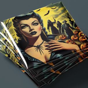 Aimant Retro Vampire Girl