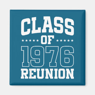 Aimant Réunion de la promotion 1976 de la chemise 50 anci