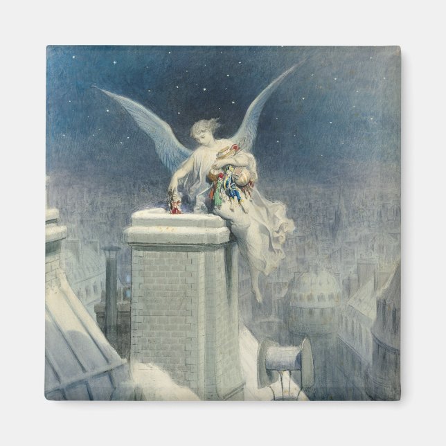 Aimant Réveillon de Noël (Devant)