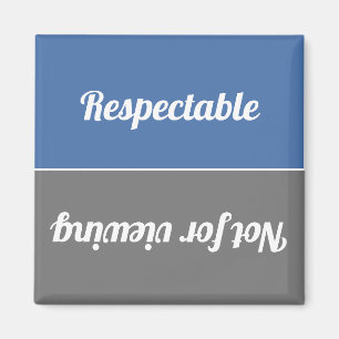 Aimant Reversible Respectable/Non Pour Voir Lave-Vaissell