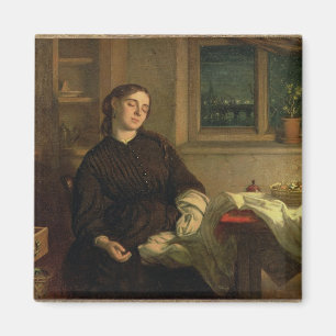 Aimant Rêves à la maison, 1869 (huile sur la toile