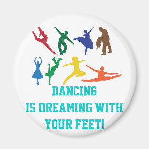 Aimant rêveur de danse