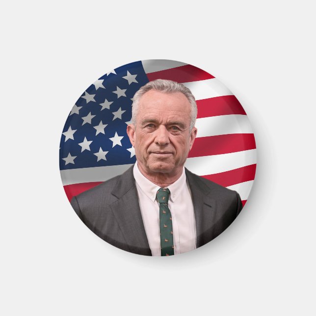 Aimant RFK pour Président 2024 (Devant)