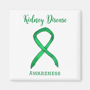 Aimant Ribbon de sensibilisation aux maladies du rein Mag
