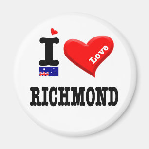 Aimant RICHMOND - I Love