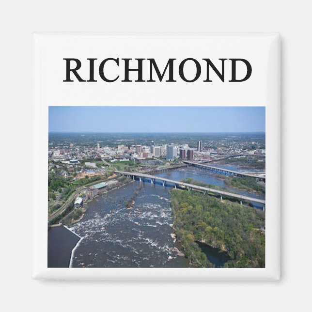 Aimant RICHMOND virginia (Devant)