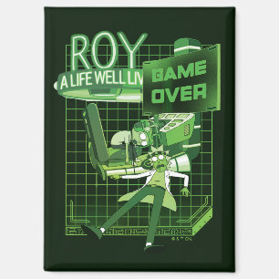 Aimant RICK ET MORTY™   Roy Une Vie Bien Vécue