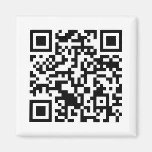 Aimant Rick Roll QR Code Rickling