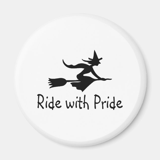 Aimant Ride Avec Fierté (Devant)