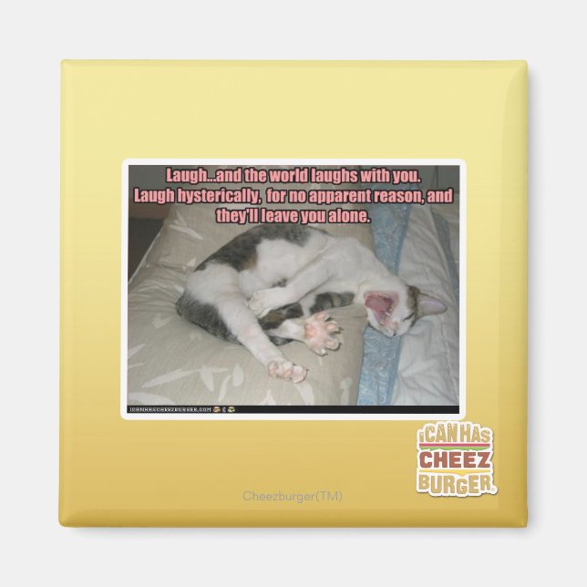 Aimant Riez et le monde rit avec vous (Devant)