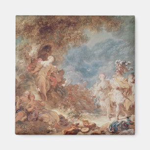 Aimant Rinaldo dans les jardins d'Armida