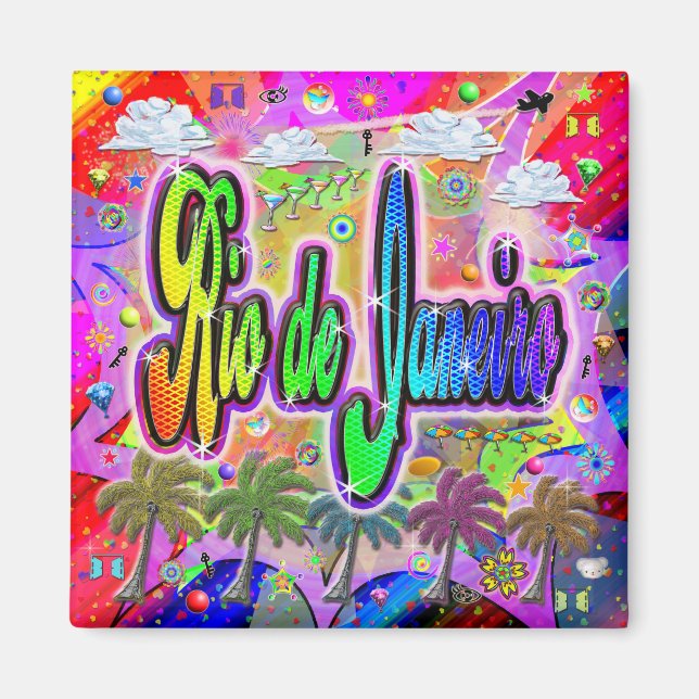 Aimant Rio de Janeiro Vista Express (Devant)