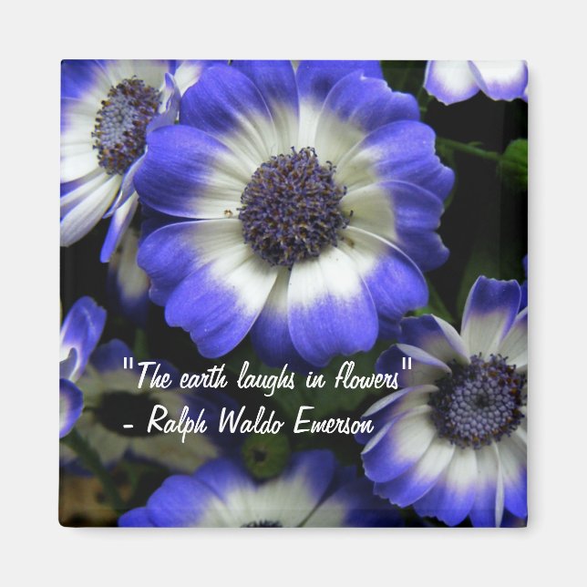 Aimant Rire Avec L'Aimant Fleurs (Devant)