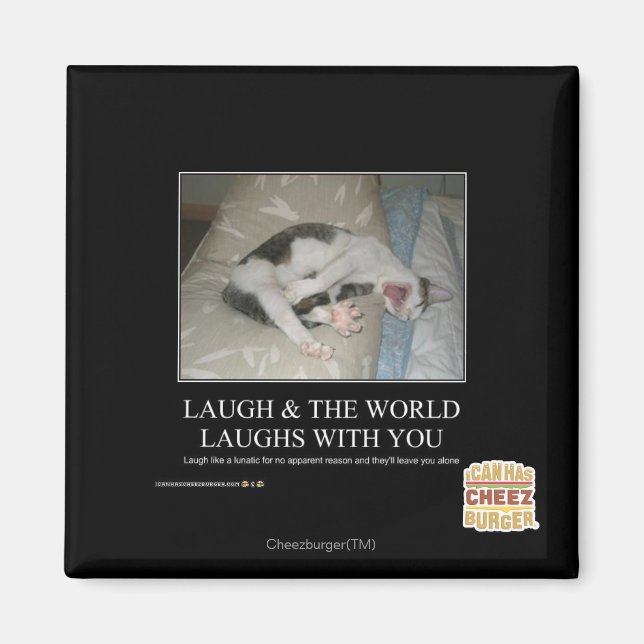 Aimant Rire & Le Monde Rire Avec Vous (Devant)