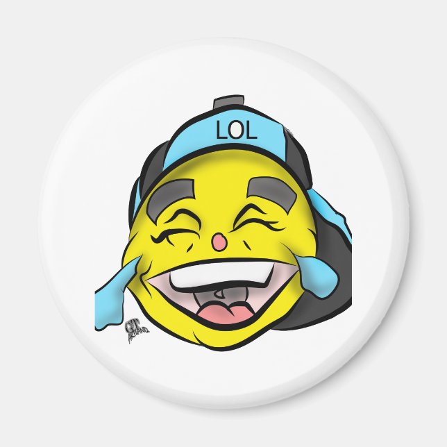 Aimant Rire Loud Emoji (Devant)