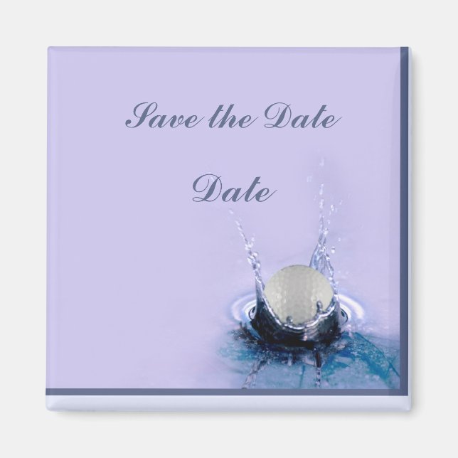 Aimant Risque d'eau (Devant)