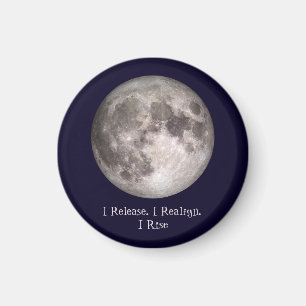 Aimant Rituel de la pleine lune Je libère Je me réaligné