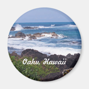 Aimant Rivage du nord sur l'île d'Oahu en Hawaï