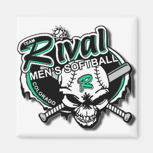 Aimant rival du base-ball d'équipe