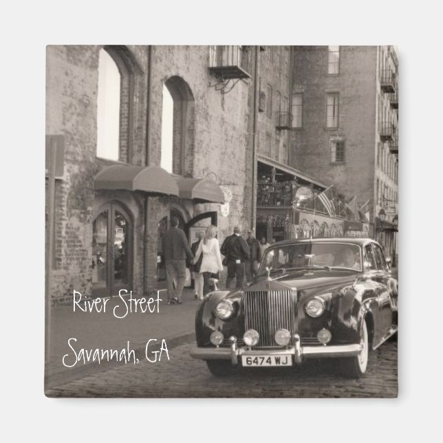 Aimant River Street, Savannah, GA (Devant)