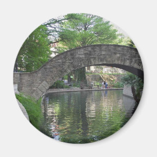Aimant Riverwalk de San Antonio Bridges