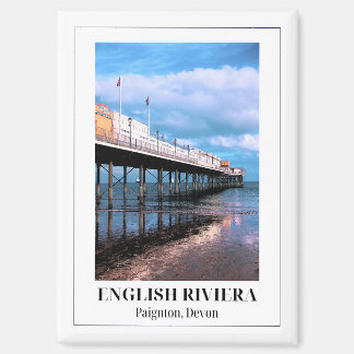 Aimant Riviera anglaise, Paignton, Devon, Angleterre.