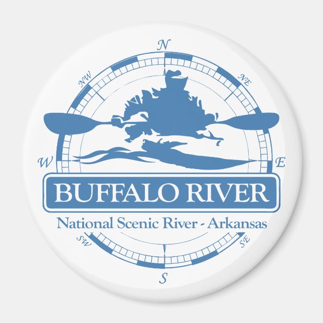 Aimant Rivière Buffalo (KC2) (Devant)