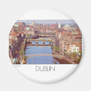 Aimant Rivière Liffey (St.K.) de l'Irlande Dublin