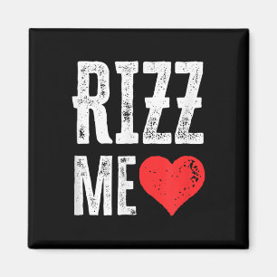 Aimant Rizz Me Coeur Drôle Saint Valentin Enfants Sigma S