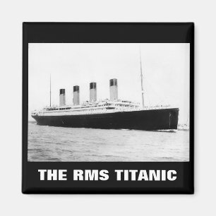 Aimant RMS Titanic Passenger Liner