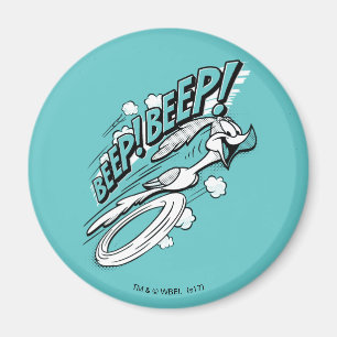 Aimant ROAD RUNNER™ BEEP BEEP!™ Halftone