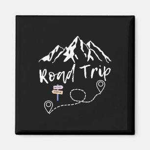 Aimant Road Trip 2025 Family Vacation Matching Group Squa