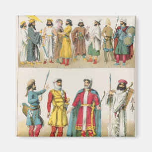 Aimant Robe perse, de 'Trachten der Voelker', 1864