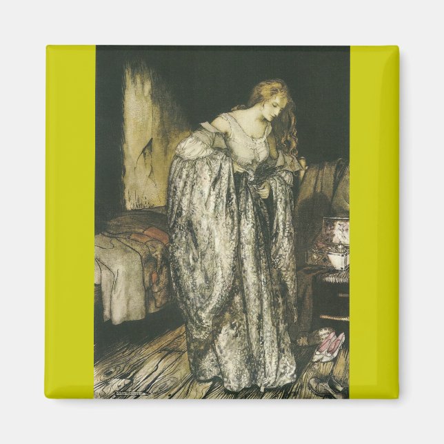 Aimant Robe vintage Sparkle Princesse (Devant)