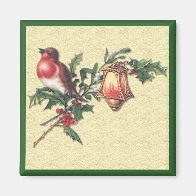 Aimant Robin de Noël (Devant)