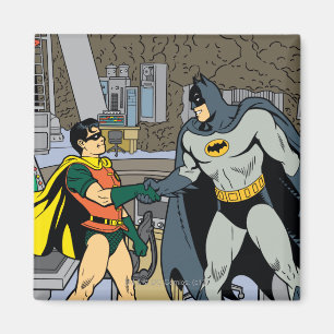 Aimant Robin Et Batman Handshake