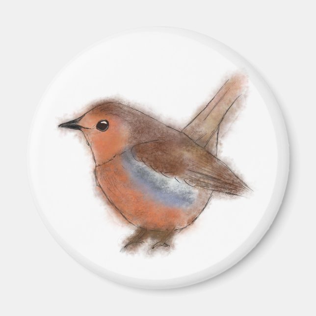 Aimant Robin gonflable (Devant)