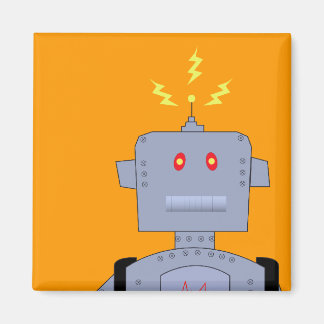 Aimant robot confus