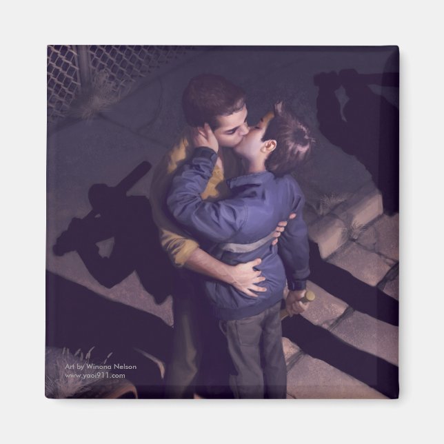 Aimant Robuste (aimant du réfrigérateur) (Devant)