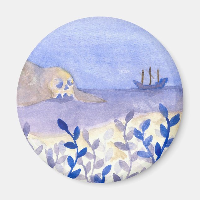 Aimant Roche du crâne (Devant)