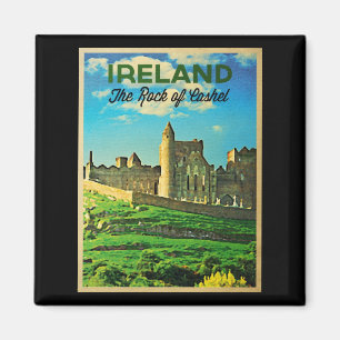 Aimant Rocher De Cachel D'Irlande vintage