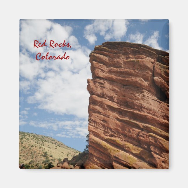 Aimant Rochers rouges, Colorado (Devant)
