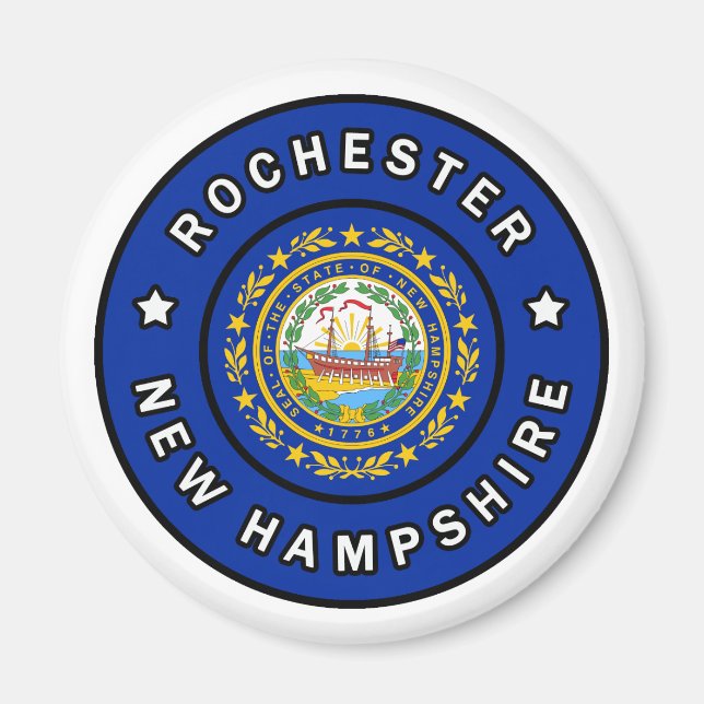 Aimant Rochester New Hampshire (Devant)