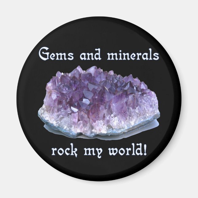 Aimant Rock My World (Devant)