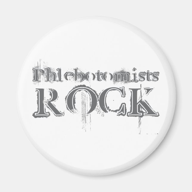 Aimant Rock Phlebotomiste (Devant)